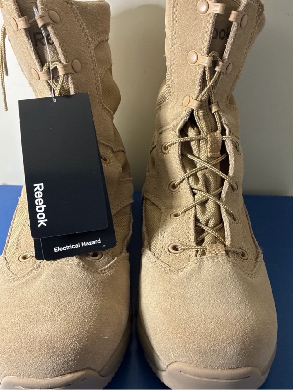 Reebok Men Desert Tan Tactical Combat Boots